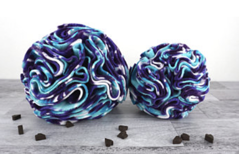 Photo of snuffle mats and ball